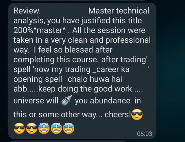 sai vignesh testimonial
