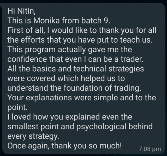 monika testimonial